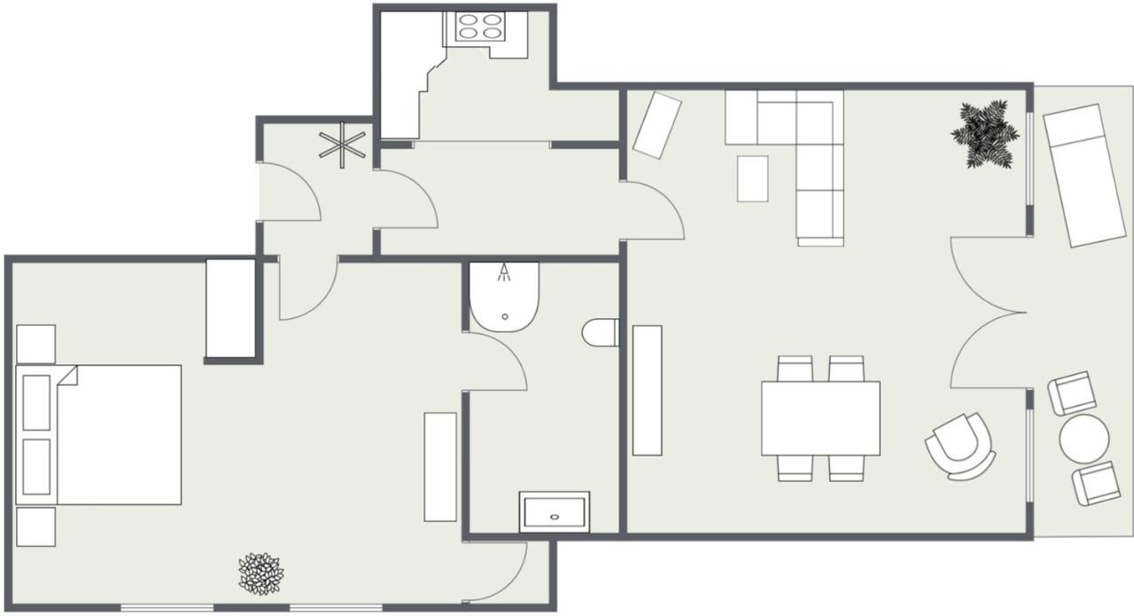 Achterkoje Apartment ไฮลิเกนฮาเฟิน ภายนอก รูปภาพ